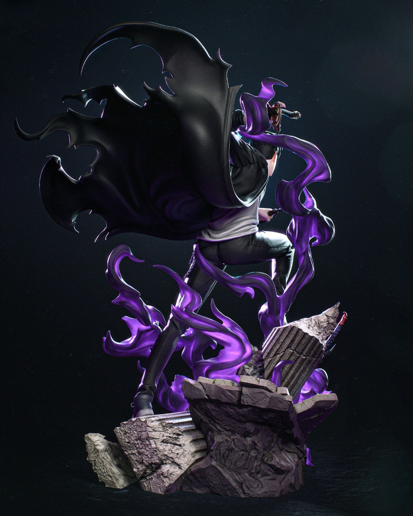 4002 Sung Jinwoo - Solo Leveling - STL 3D Print Files