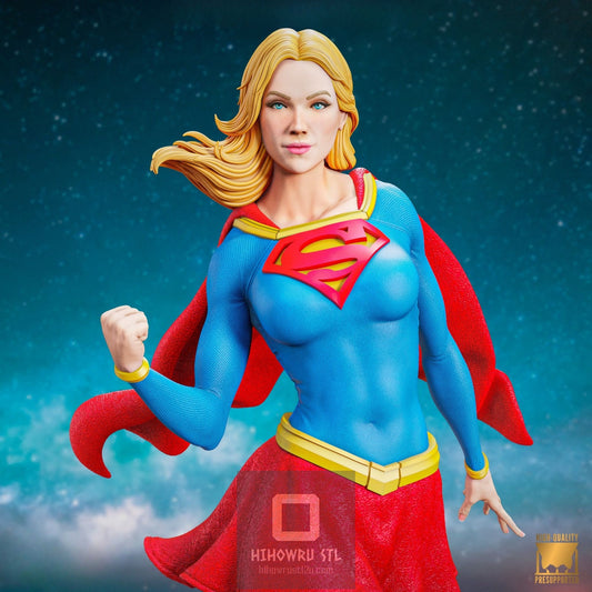4336 Supergirl - DC Comics - STL 3D Print Files
