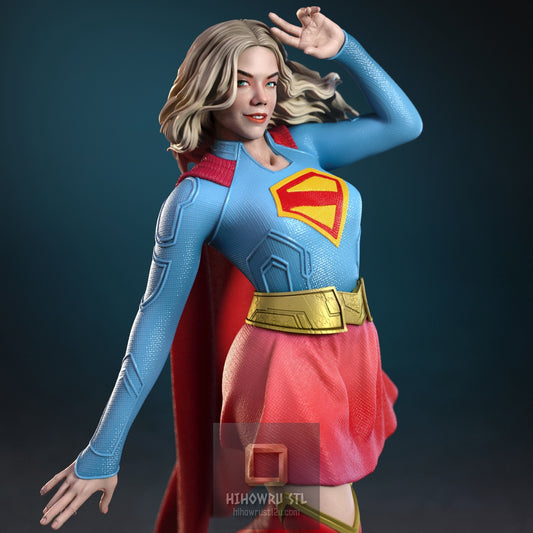 5351 Supergirl NSFW - DC Comics - STL 3D Print Files
