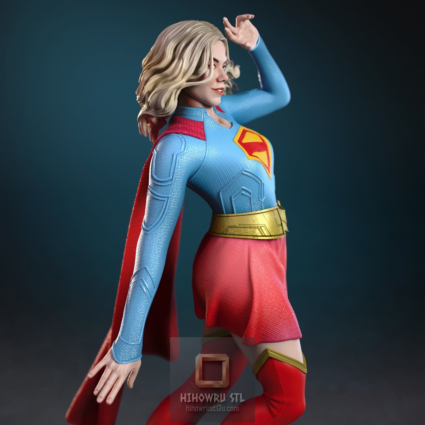 5351 Supergirl NSFW - DC Comics - STL 3D Print Files
