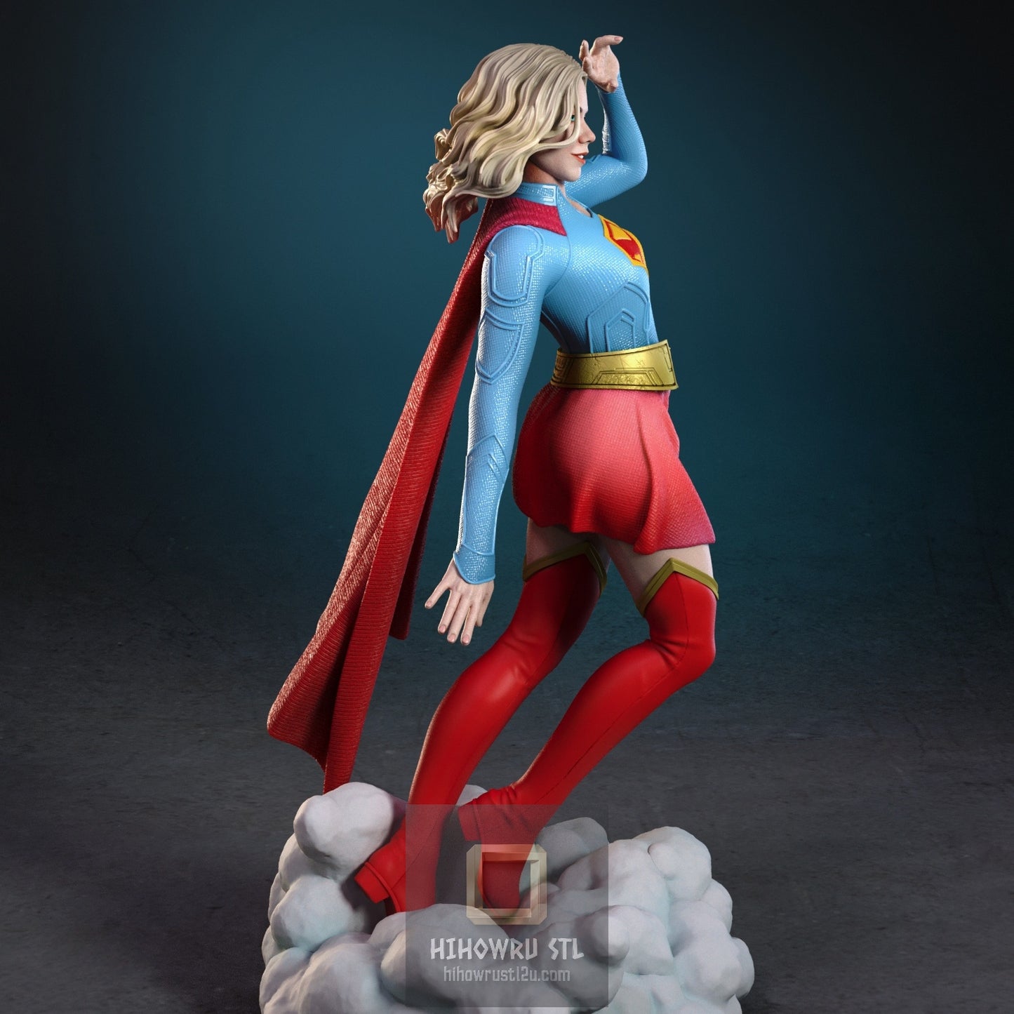 5351 Supergirl NSFW - DC Comics - STL 3D Print Files