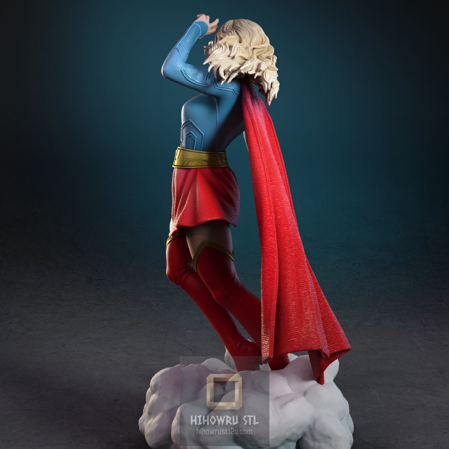 5351 Supergirl NSFW - DC Comics - STL 3D Print Files