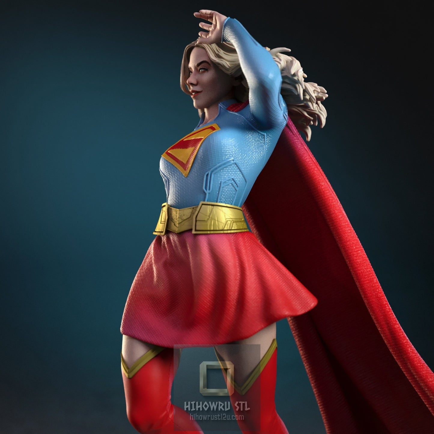 5351 Supergirl NSFW - DC Comics - STL 3D Print Files