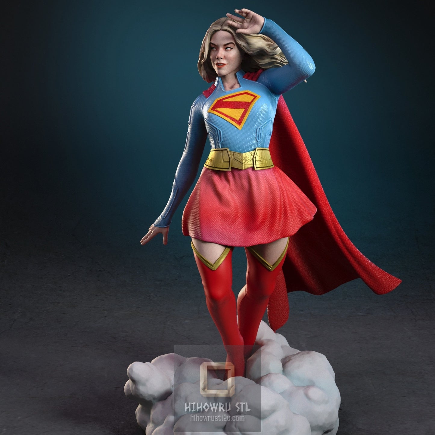 5351 Supergirl NSFW - DC Comics - STL 3D Print Files