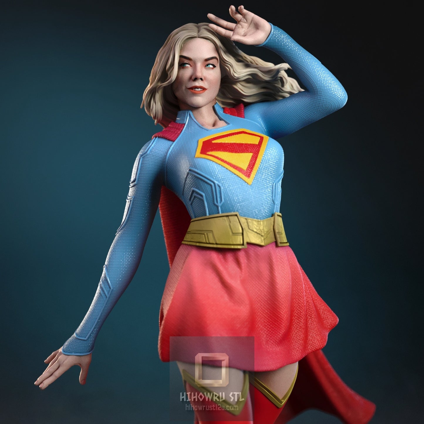 5351 Supergirl NSFW - DC Comics - STL 3D Print Files