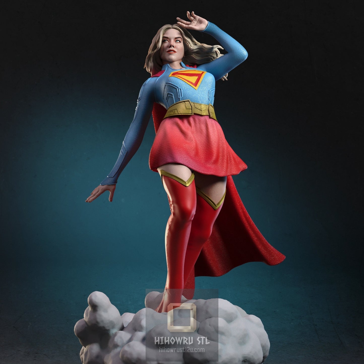 5351 Supergirl NSFW - DC Comics - STL 3D Print Files
