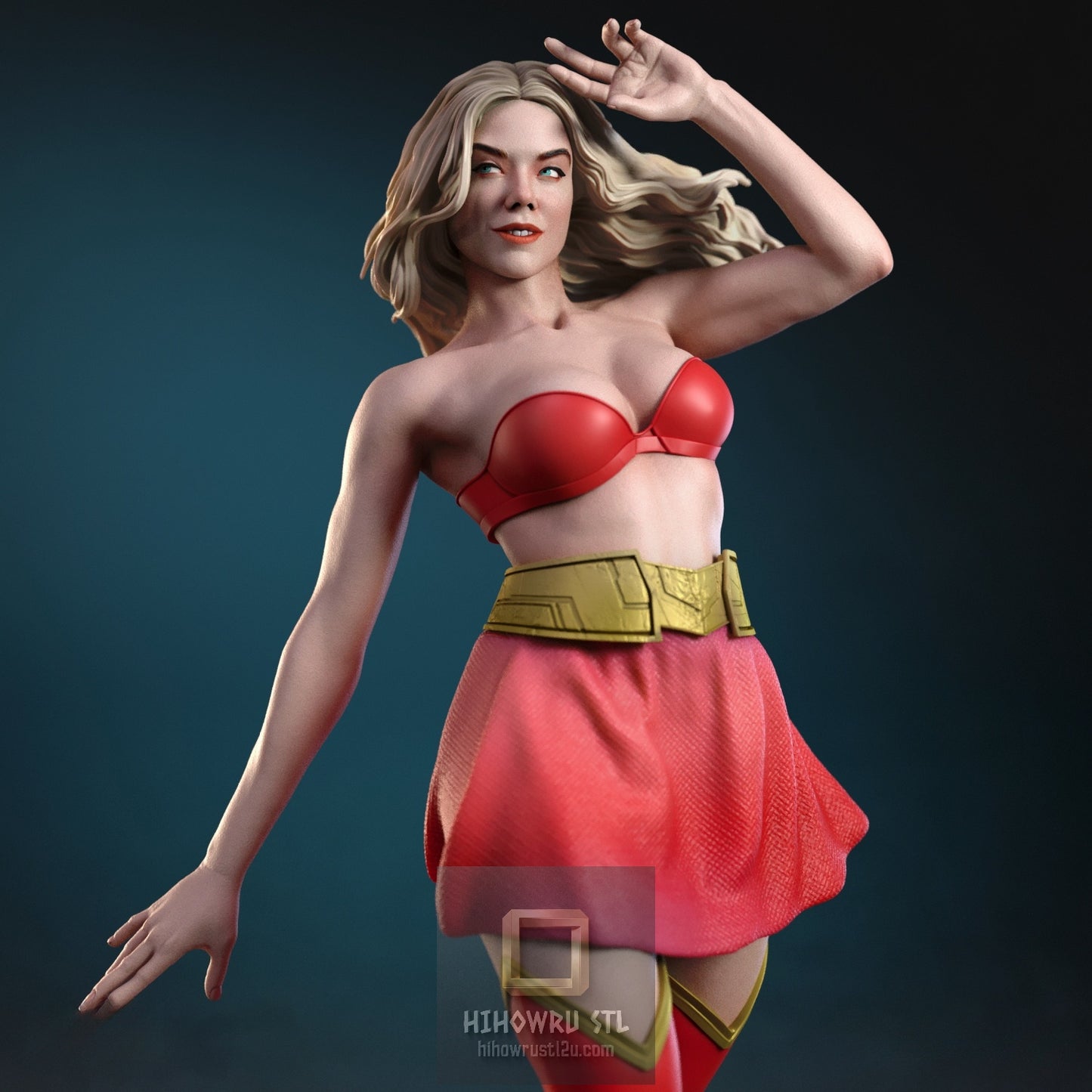 5351 Supergirl NSFW - DC Comics - STL 3D Print Files