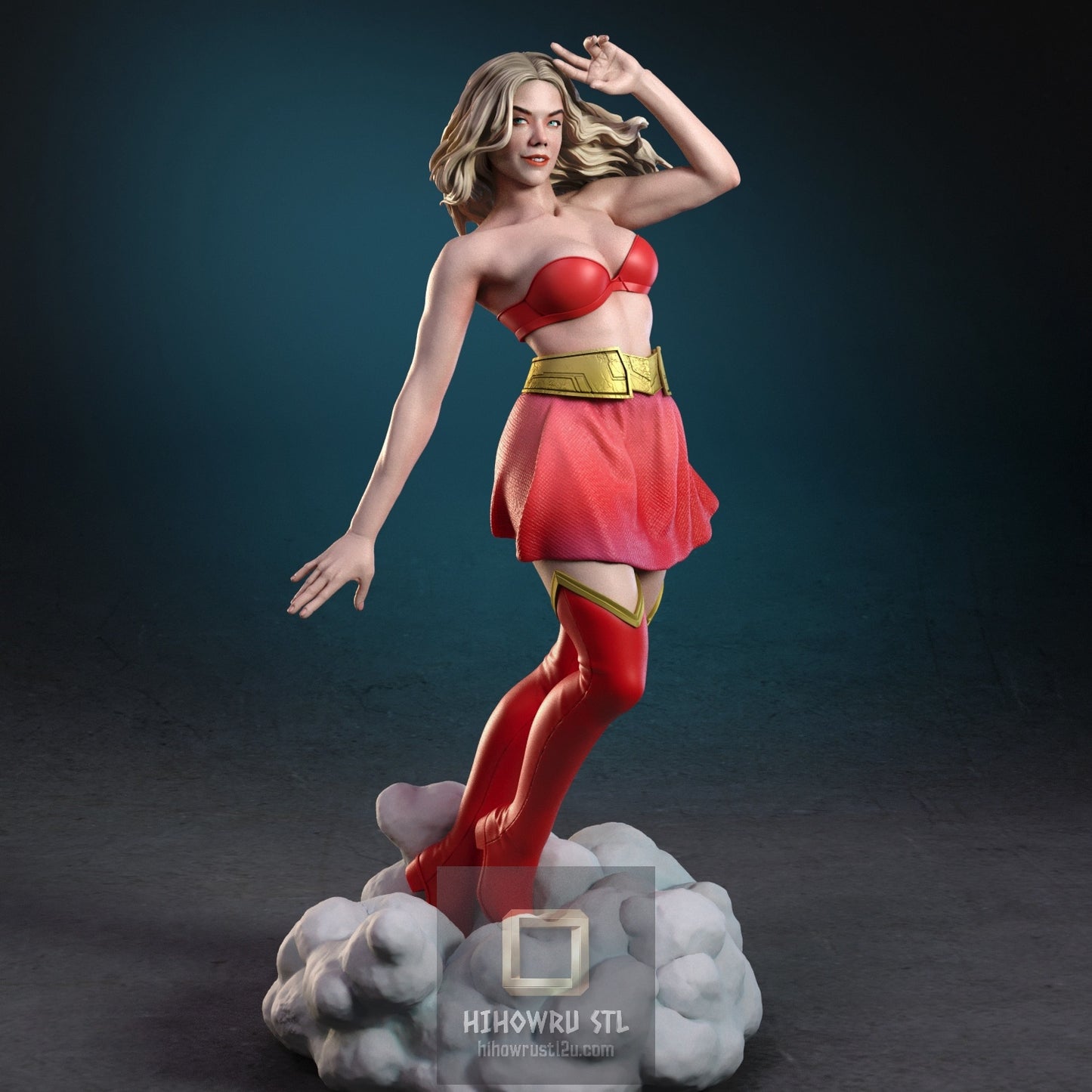 5351 Supergirl NSFW - DC Comics - STL 3D Print Files