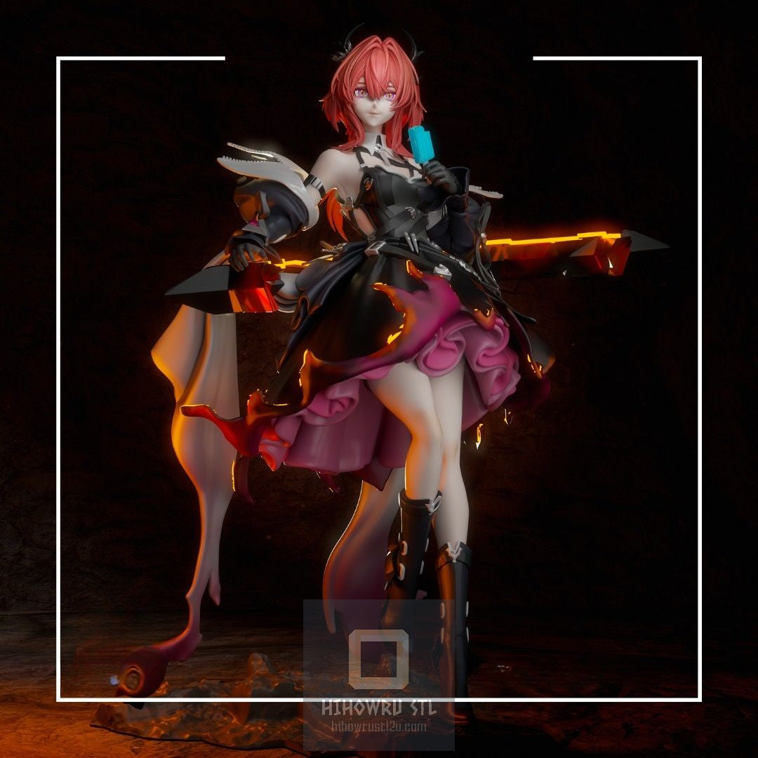 4582 Laevatain - Arknights: Endfield - STL 3D Print Files