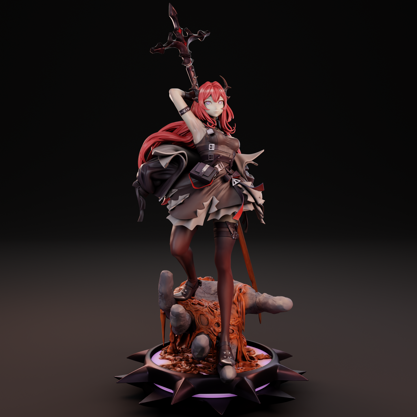 3237 Surtr NSFW - Arknights - STL 3D Print Files