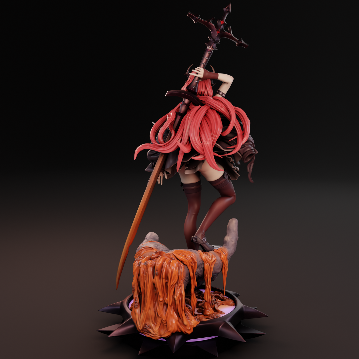 3237 Surtr NSFW - Arknights - STL 3D Print Files