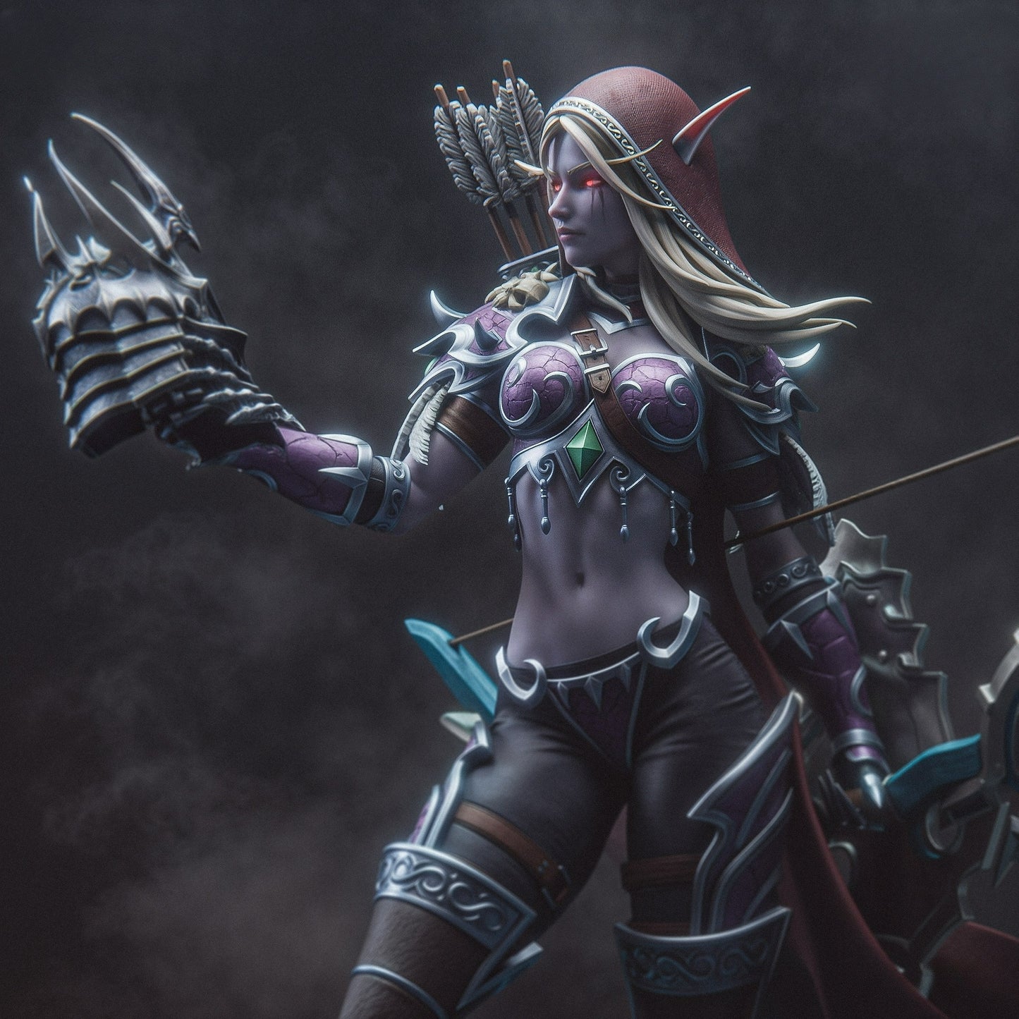 3152 Sylvanas Windrunner - World of Warcraft - STL 3D Print Files
