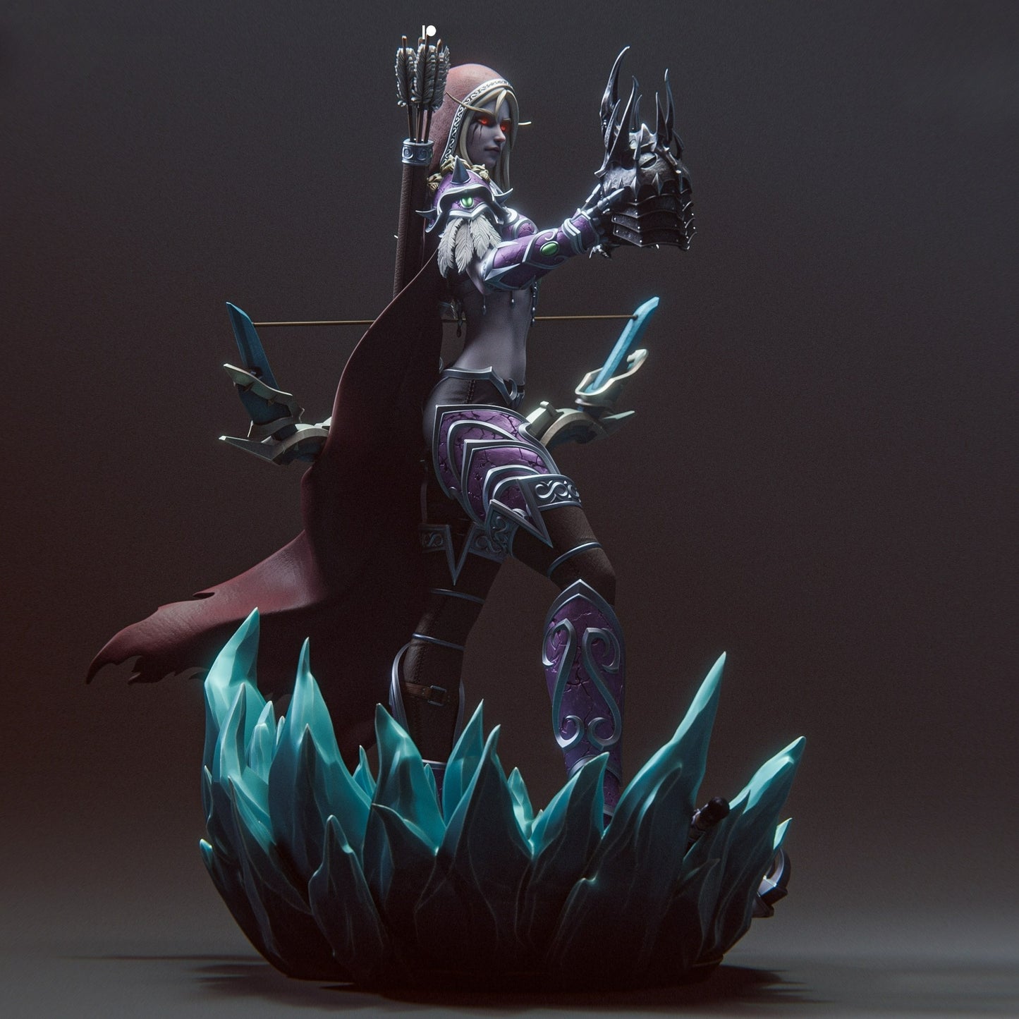 3152 Sylvanas Windrunner - World of Warcraft - STL 3D Print Files