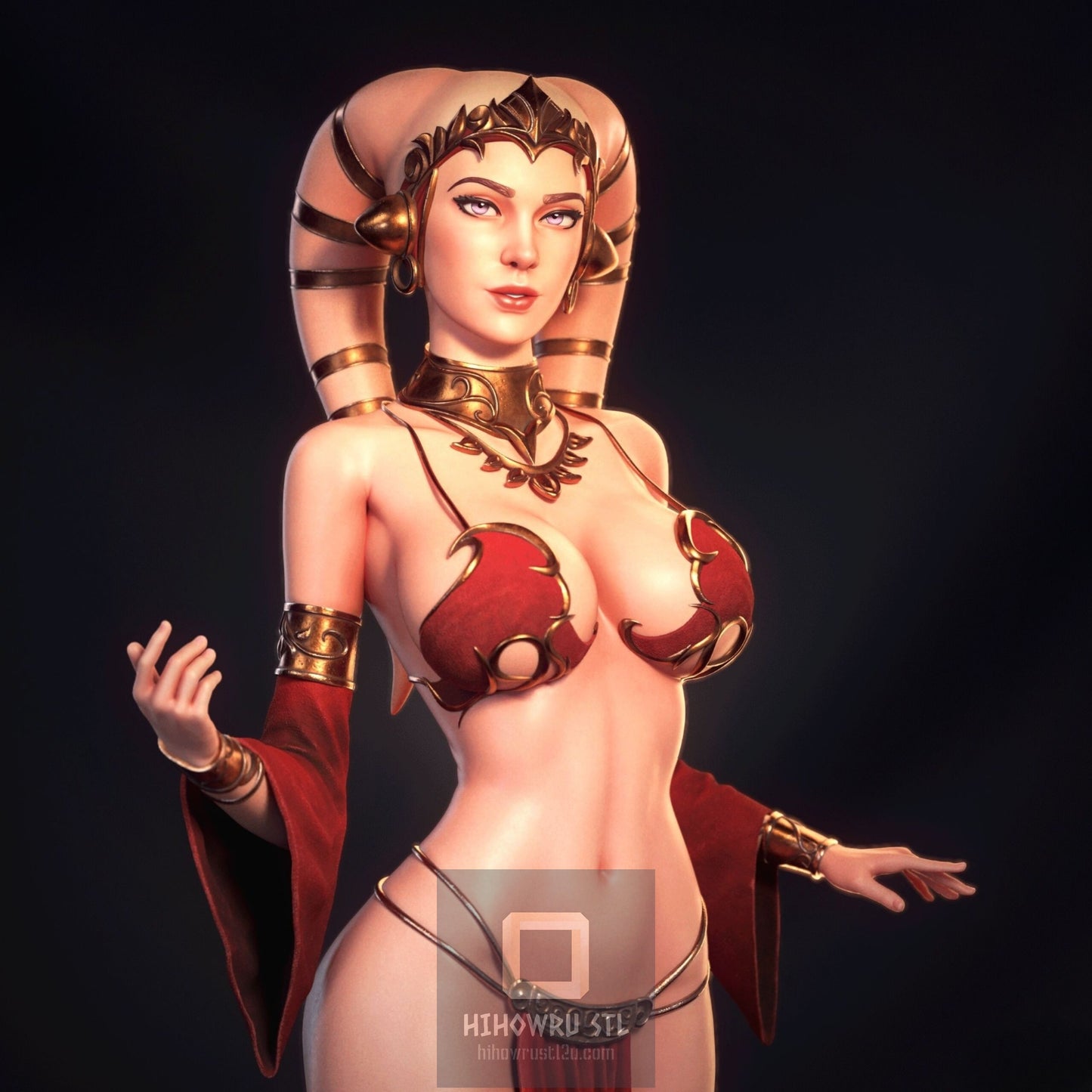 4464 Twi'lek - Star Wars - STL 3D Print Files