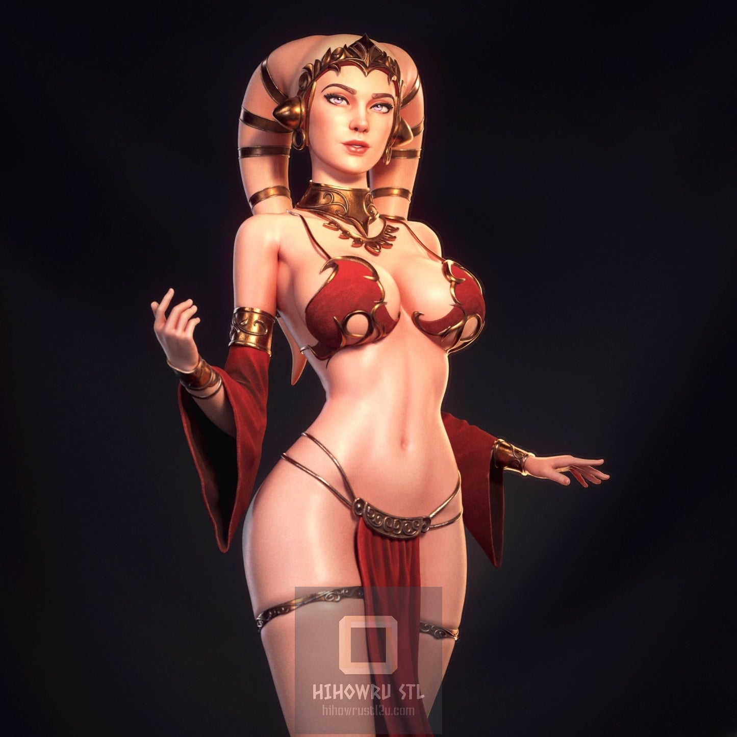 4464 Twi'lek - Star Wars - STL 3D Print Files