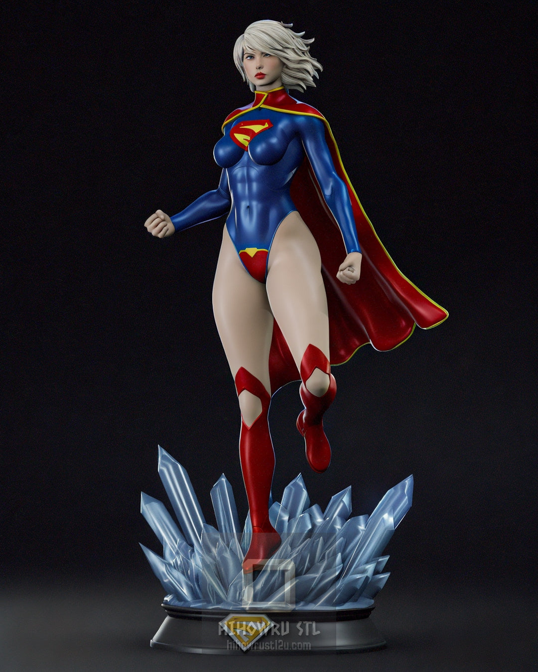 5087 Supergirl NSFW - DC Comics - STL 3D Print Files