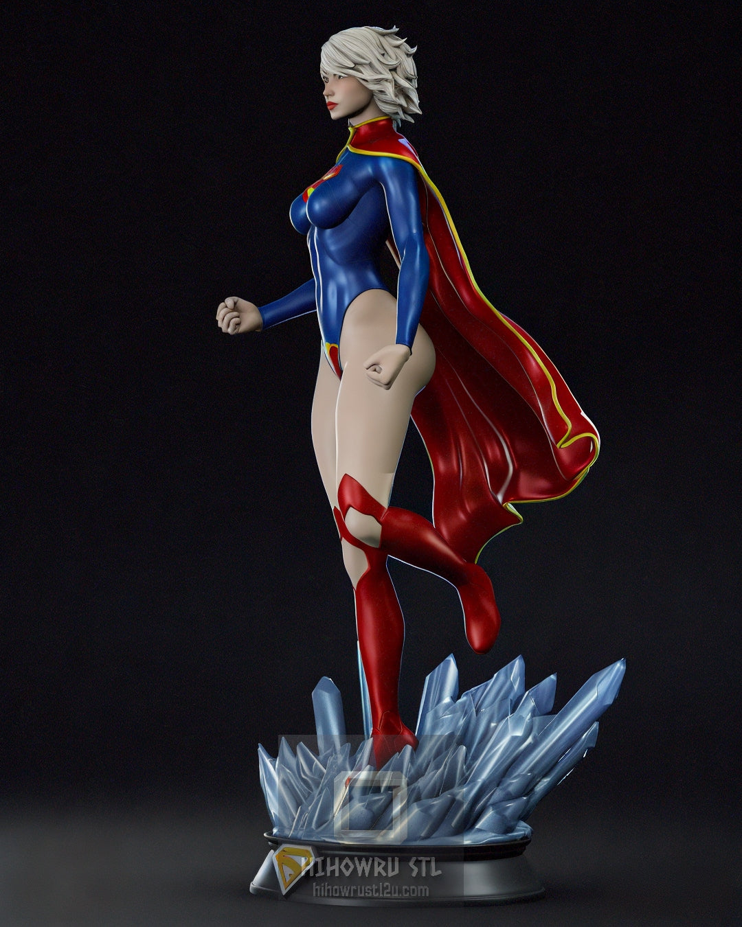 5087 Supergirl NSFW - DC Comics - STL 3D Print Files