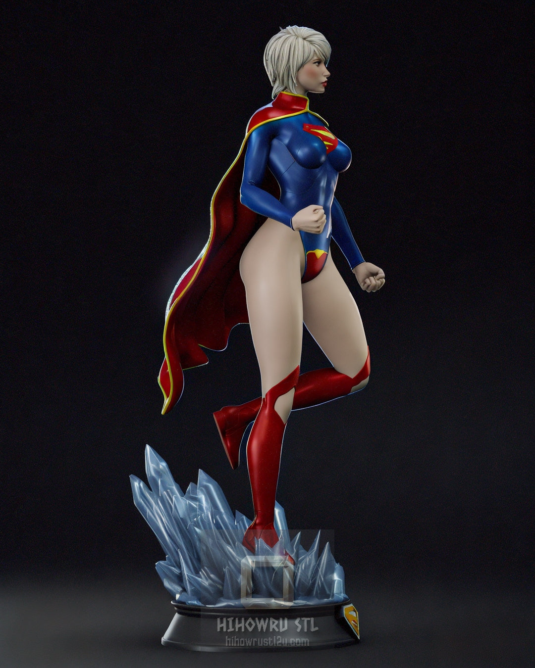5087 Supergirl NSFW - DC Comics - STL 3D Print Files