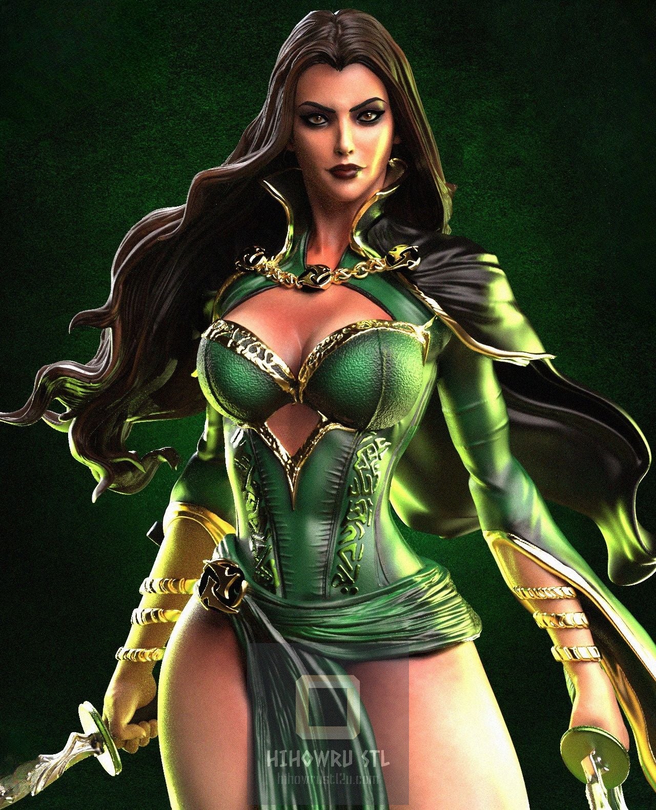 4466 Talia al Ghul - DC Comics - STL 3D Print Files