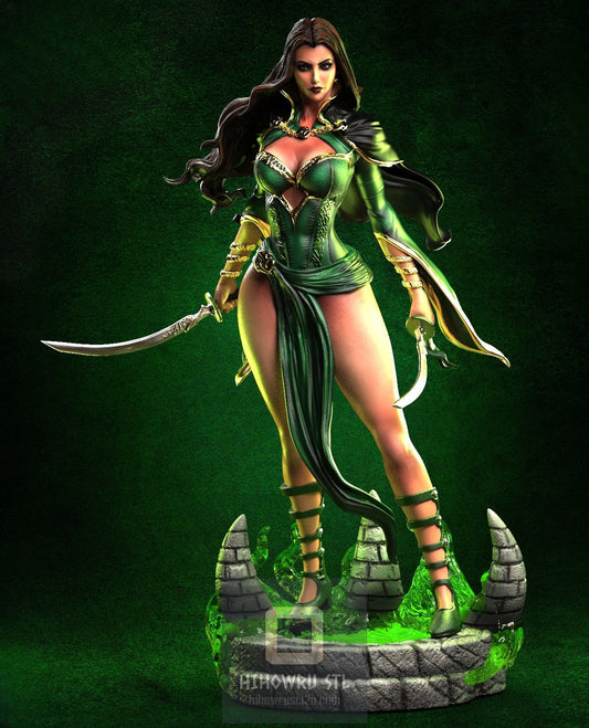 4466 Talia al Ghul - DC Comics - STL 3D Print Files