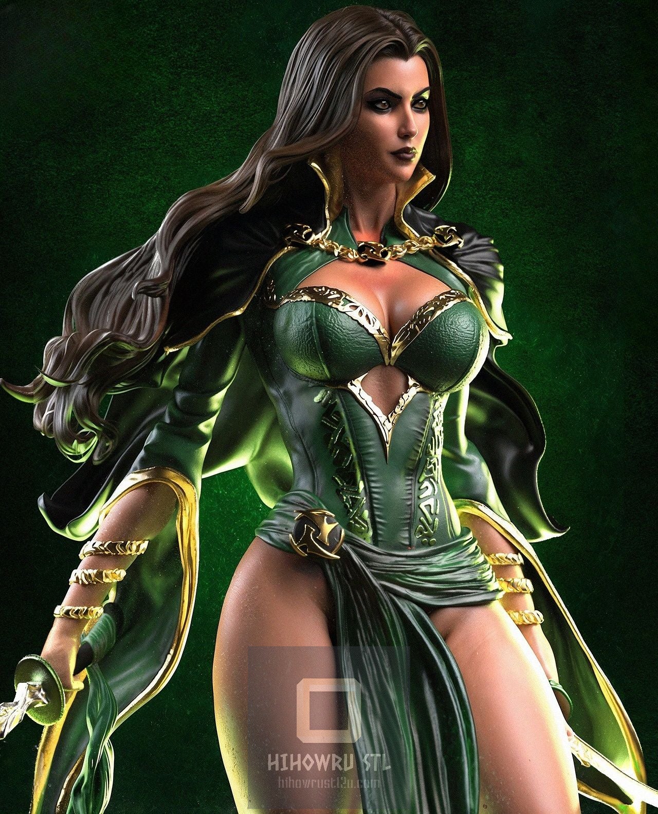 4466 Talia al Ghul - DC Comics - STL 3D Print Files