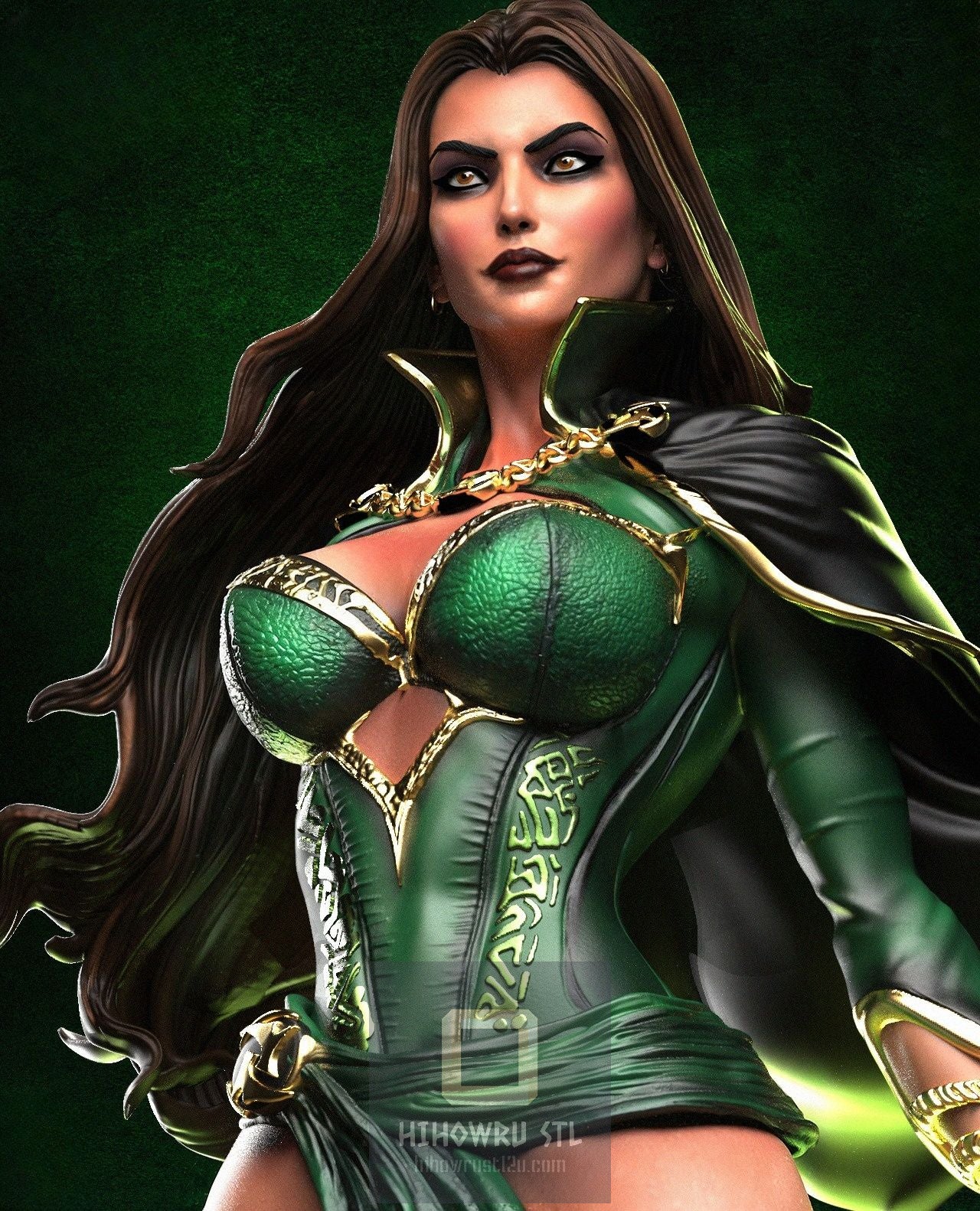 4466 Talia al Ghul - DC Comics - STL 3D Print Files