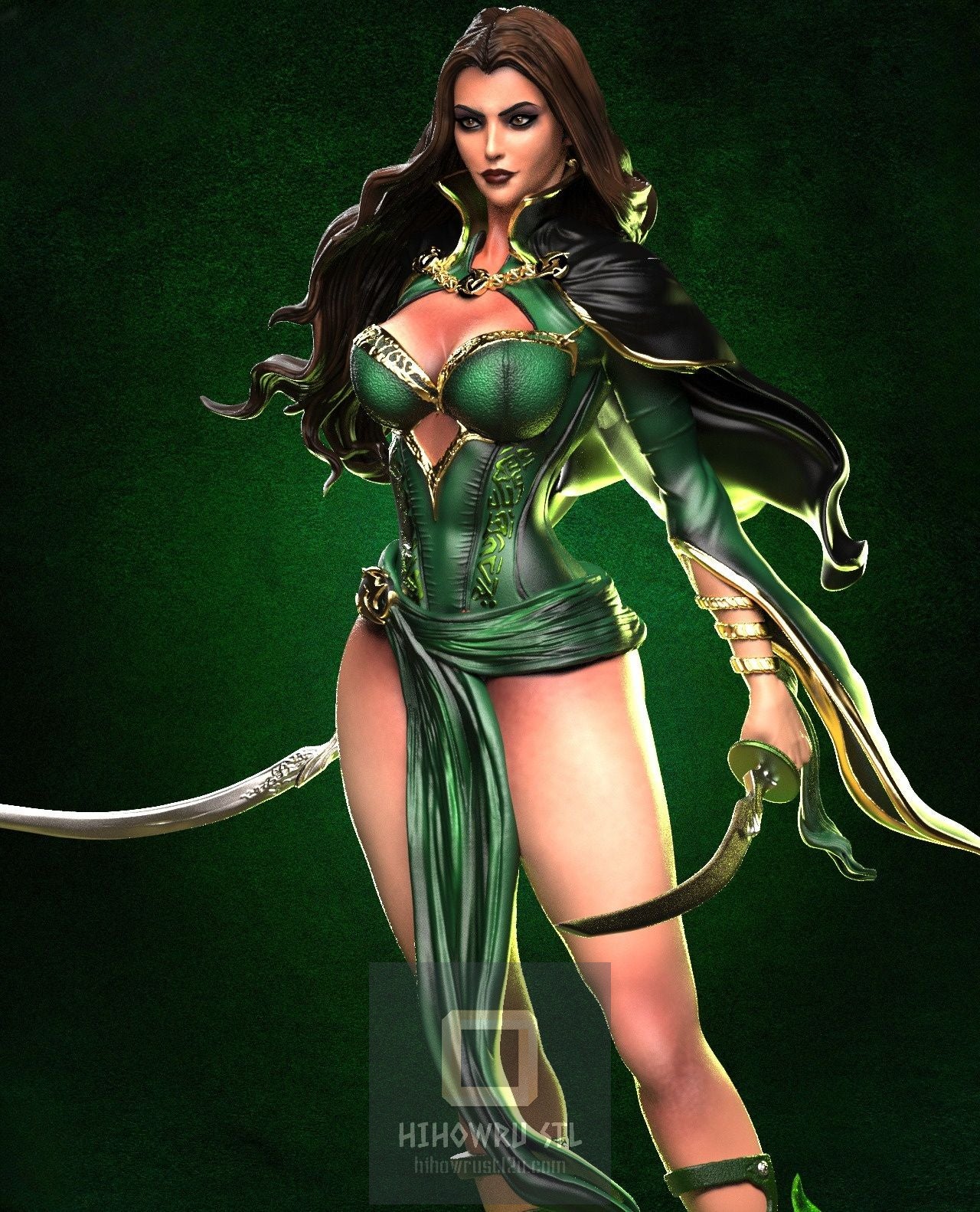 4466 Talia al Ghul - DC Comics - STL 3D Print Files