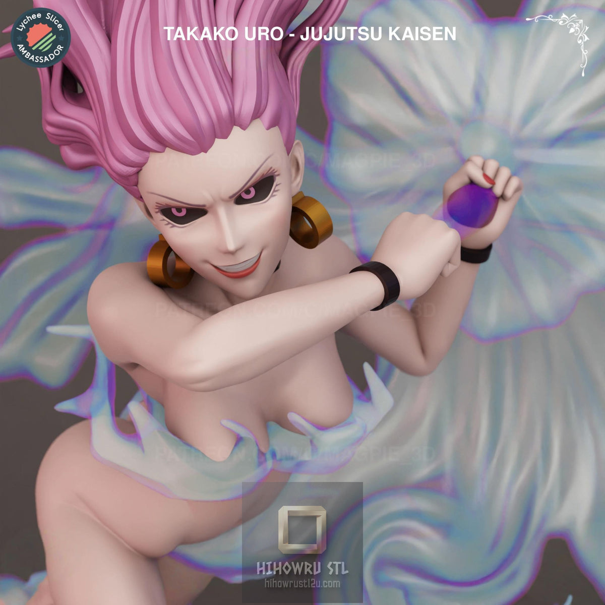 5579 Takako Uro NSFW - Jujutsu Kaisen - STL 3D Print Files