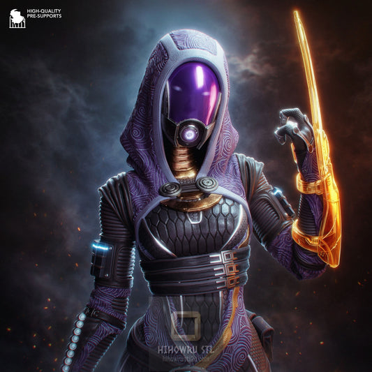 4997 Tali'Zorah nar Rayya - Mass Effect - STL 3D Print Files