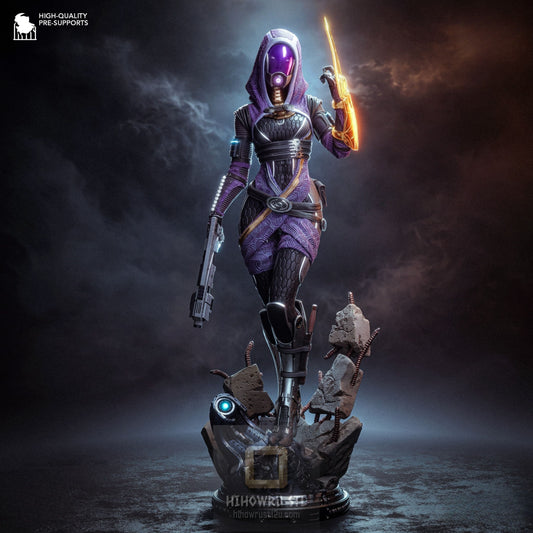 4997 Tali'Zorah nar Rayya - Mass Effect - STL 3D Print Files