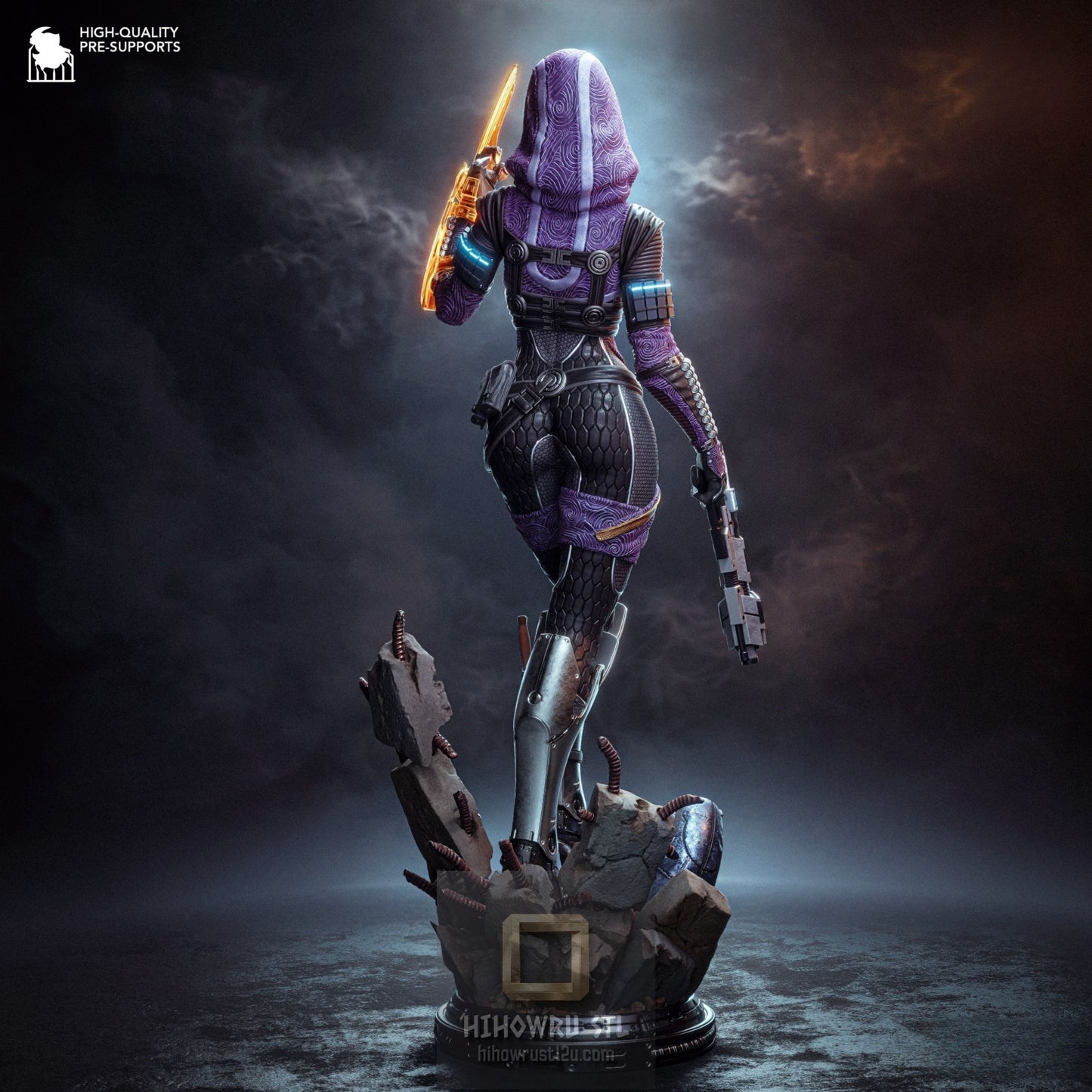 4997 Tali'Zorah nar Rayya - Mass Effect - STL 3D Print Files