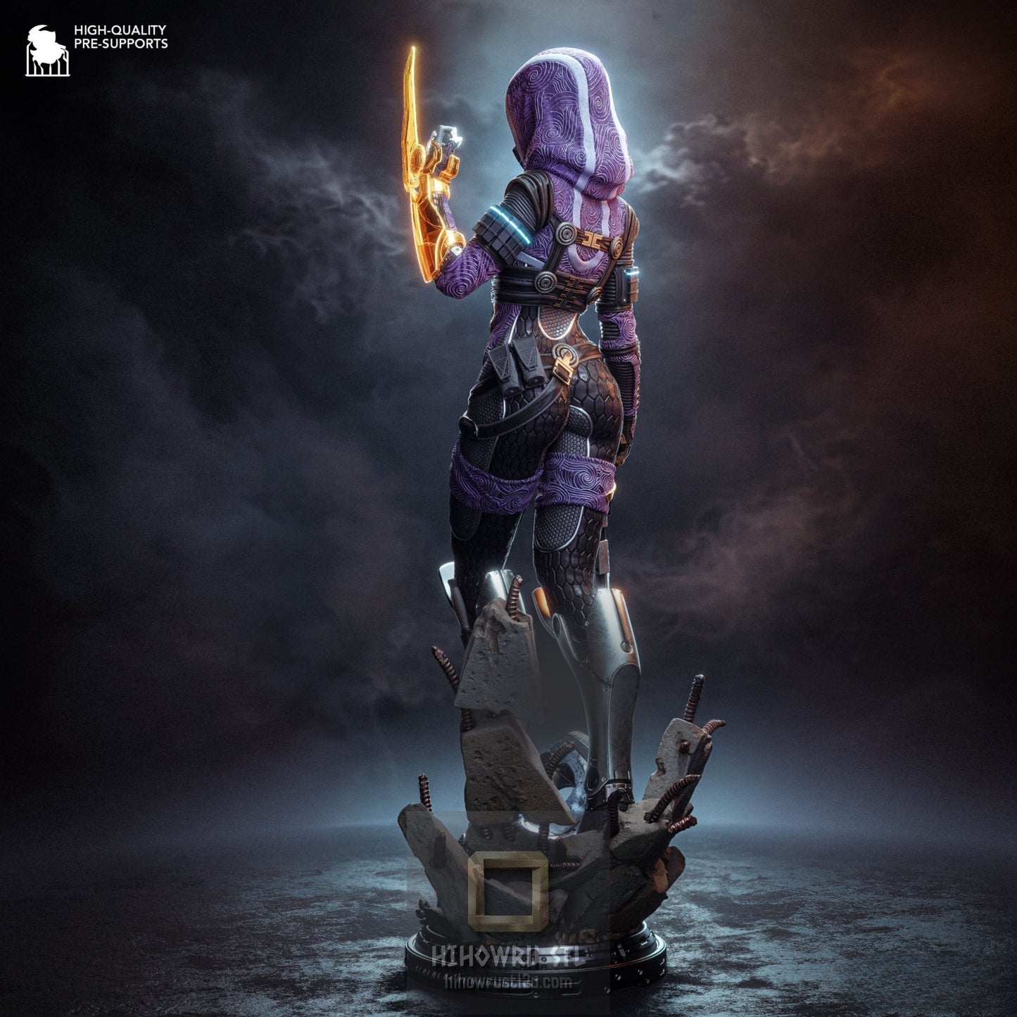 4997 Tali'Zorah nar Rayya - Mass Effect - STL 3D Print Files