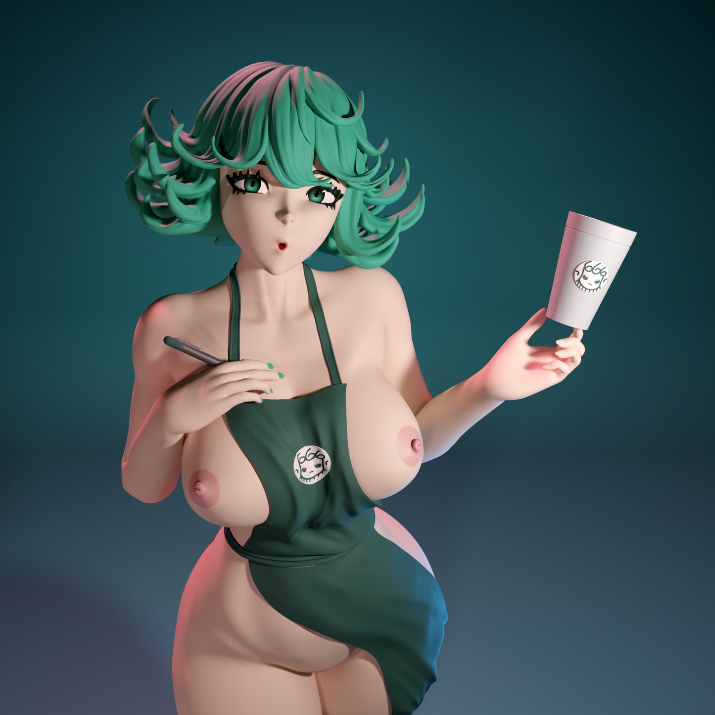 3304 Tatsumaki NSFW - One-Punch Man - STL 3D Print Files