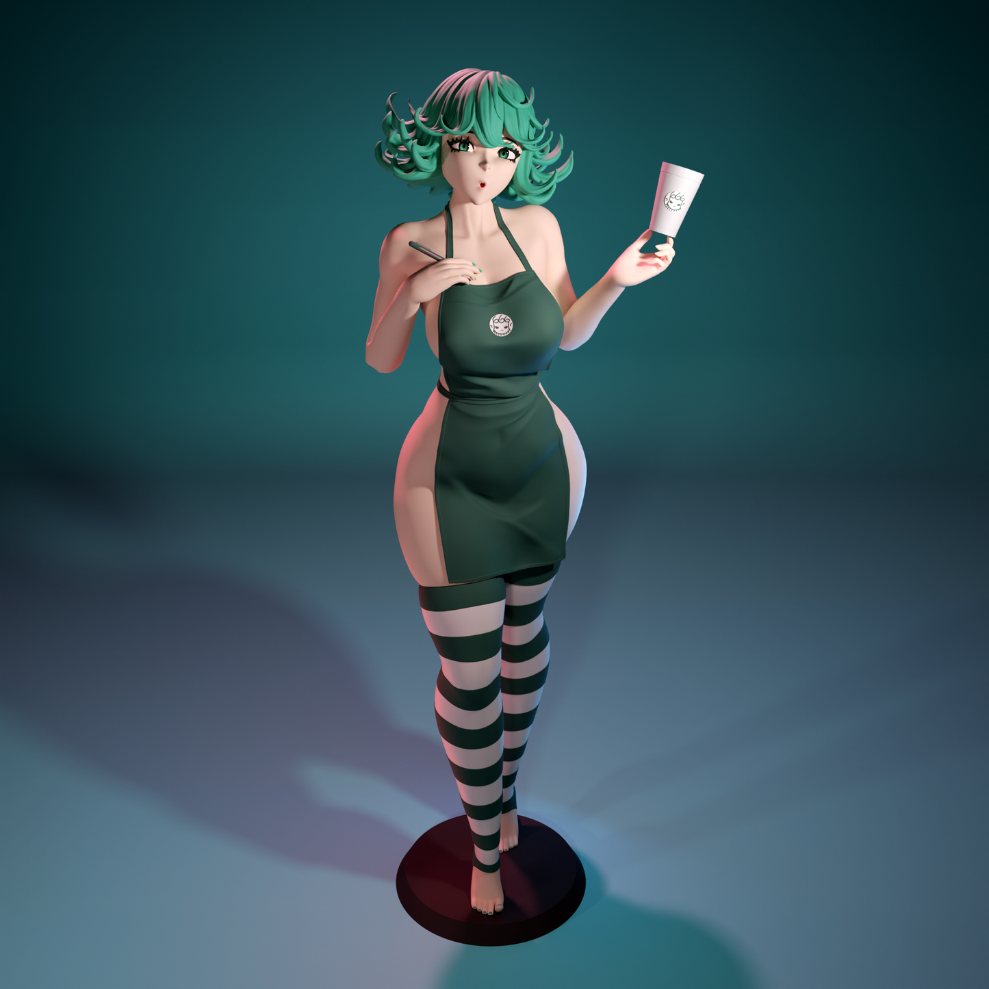 3304 Tatsumaki NSFW - One-Punch Man - STL 3D Print Files