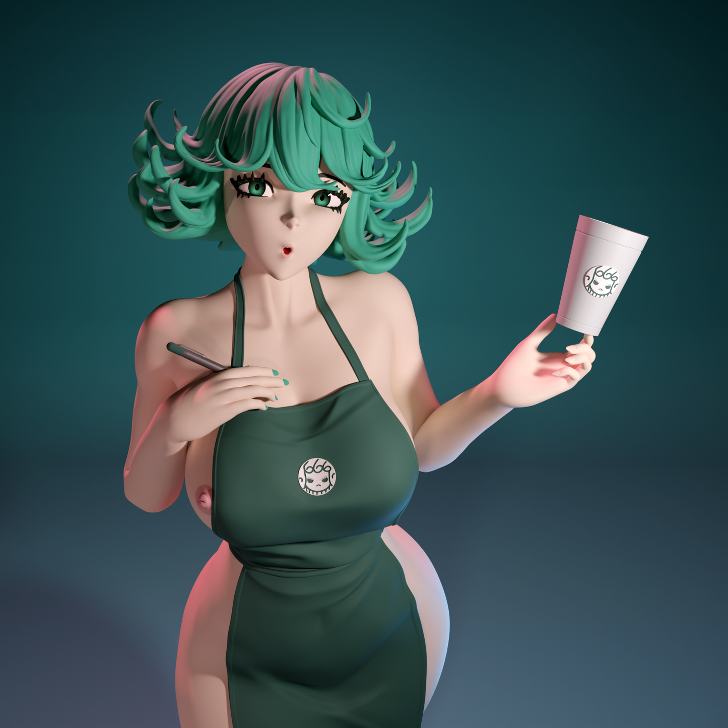 3304 Tatsumaki NSFW - One-Punch Man - STL 3D Print Files