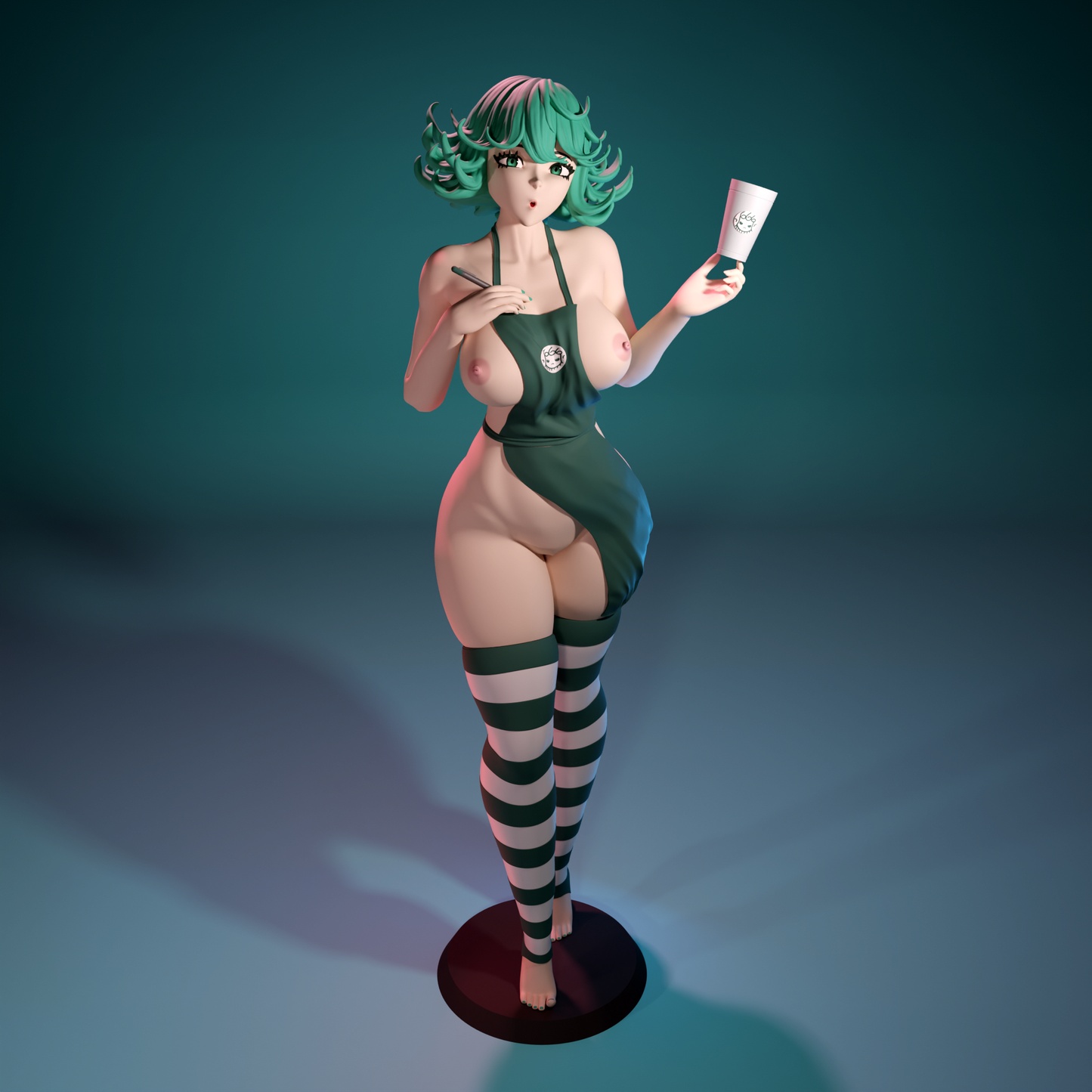 3304 Tatsumaki NSFW - One-Punch Man - STL 3D Print Files