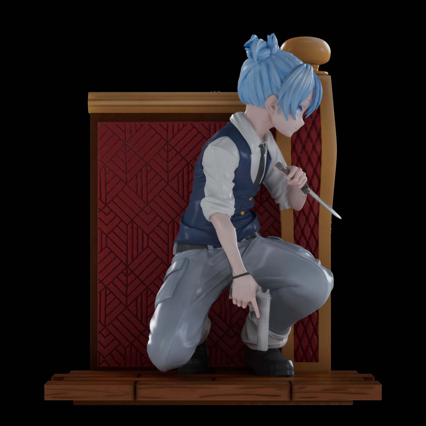 2553 Nagisa Shiota NSFW - Assassination Classroom - STL 3D Print Files