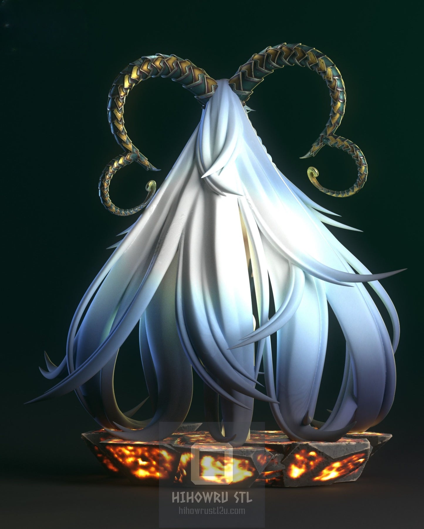 4799 Tiamat - Fate/Grand Order - STL 3D Print Files