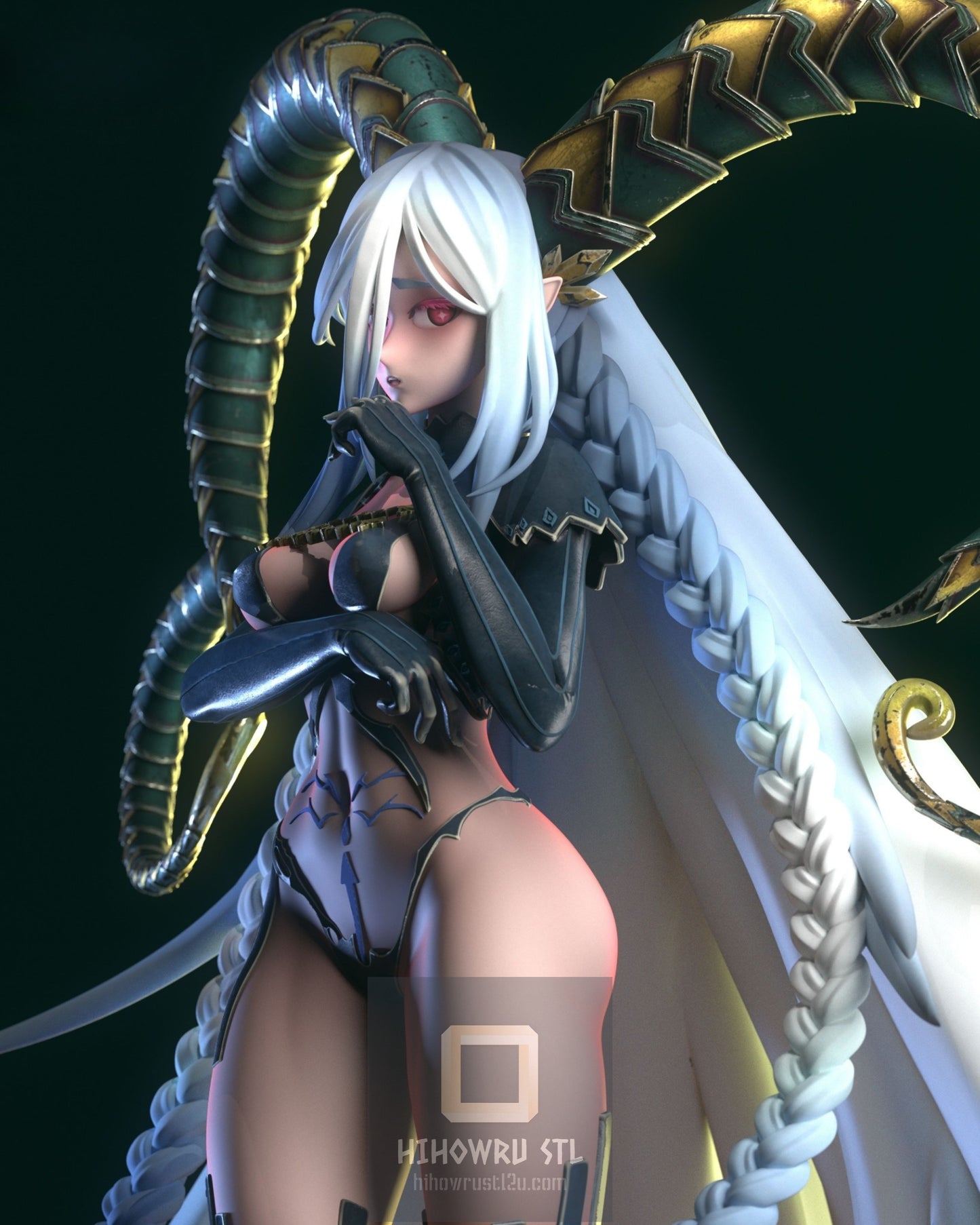 4799 Tiamat - Fate/Grand Order - STL 3D Print Files