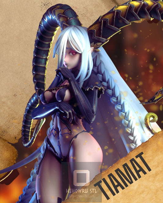 4799 Tiamat - Fate/Grand Order - STL 3D Print Files