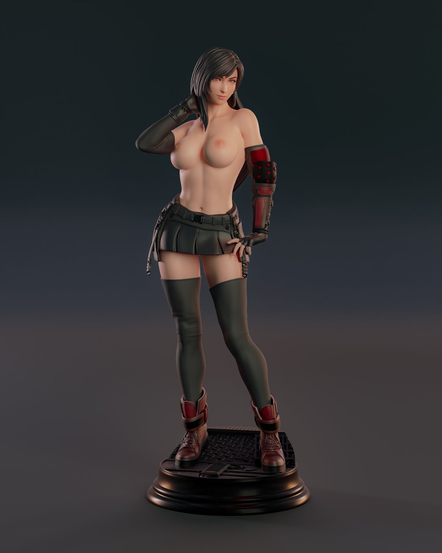 2235 Tifa Lockhart NSFW - Final Fantasy - STL 3D Print Files