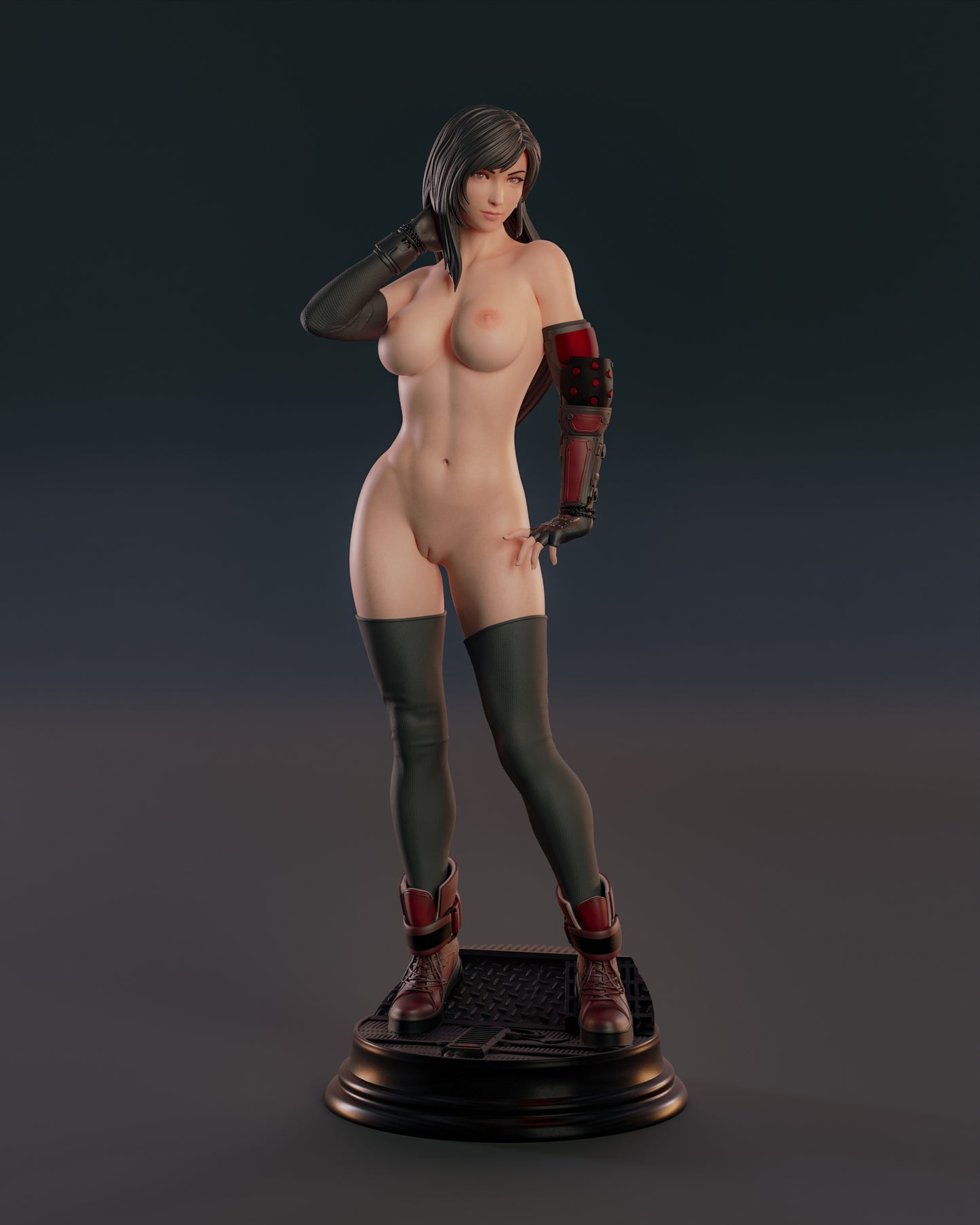 2235 Tifa Lockhart NSFW - Final Fantasy - STL 3D Print Files