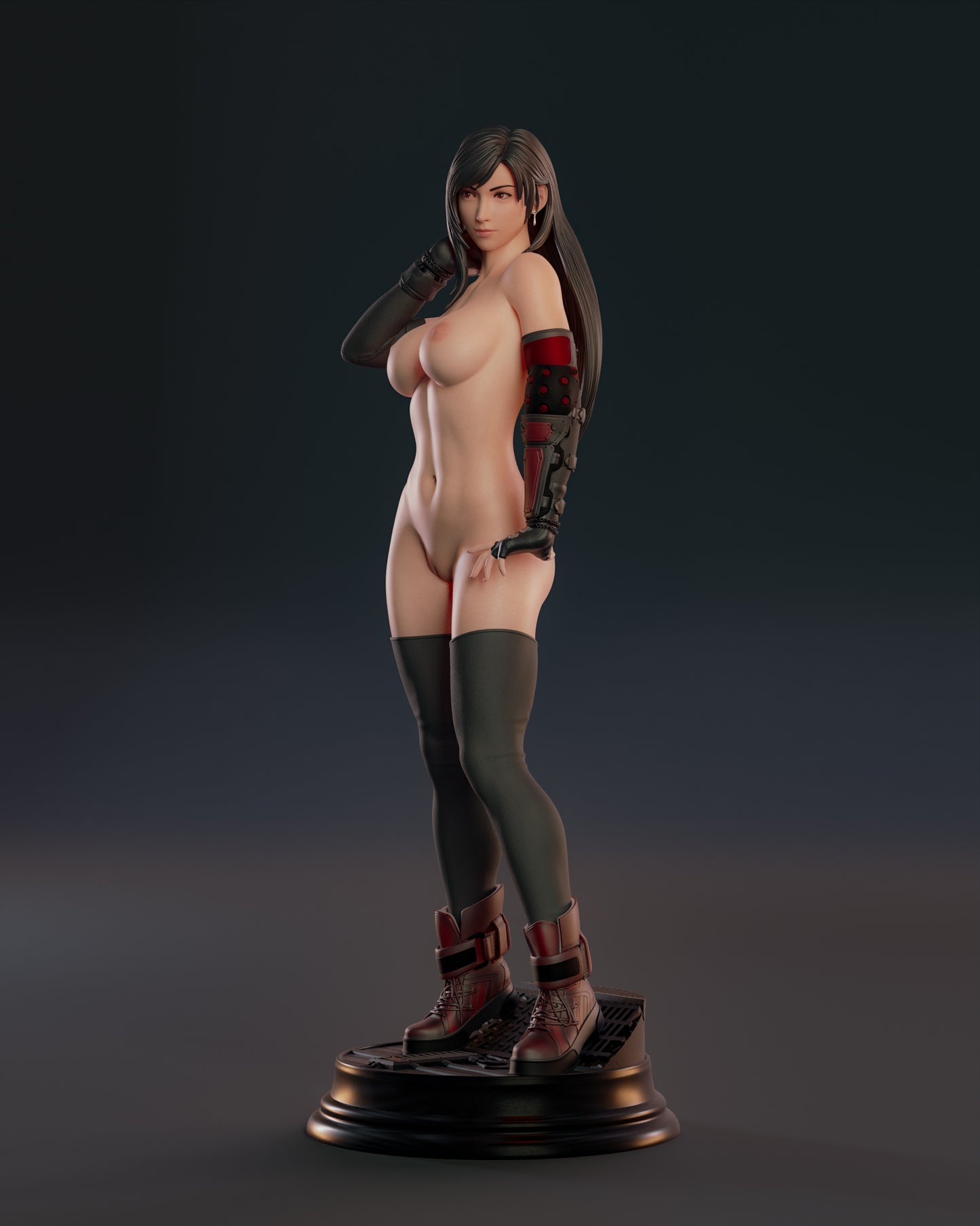 2235 Tifa Lockhart NSFW - Final Fantasy - STL 3D Print Files