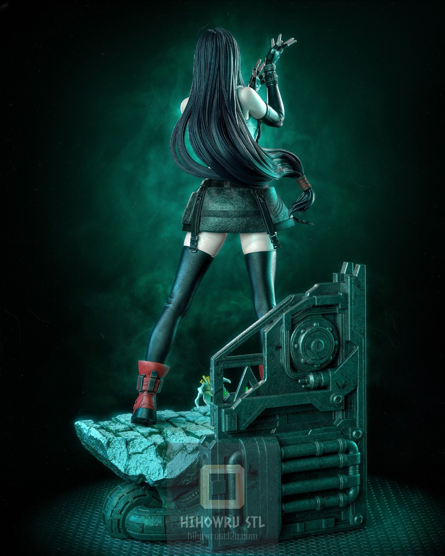 4493 Tifa Lockhart - Final Fantasy - STL 3D Print Files