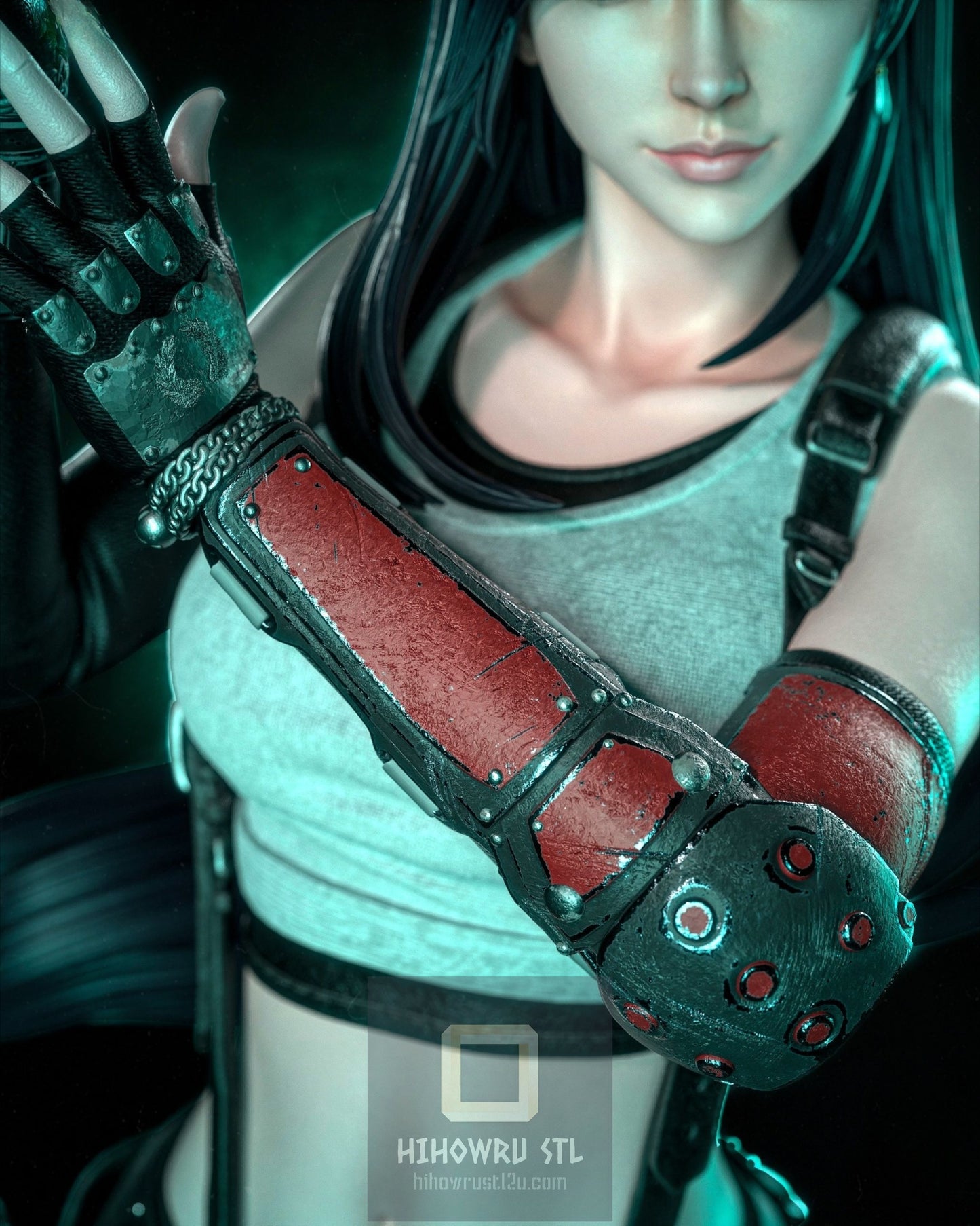 4493 Tifa Lockhart - Final Fantasy - STL 3D Print Files