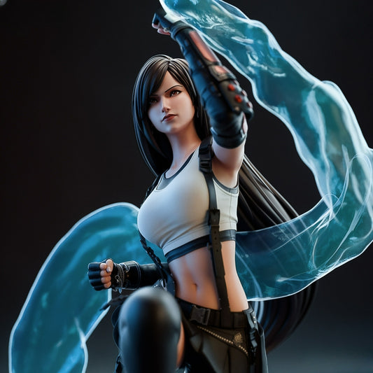 3578 Tifa Lockhart - Final Fantasy - STL 3D Print Files