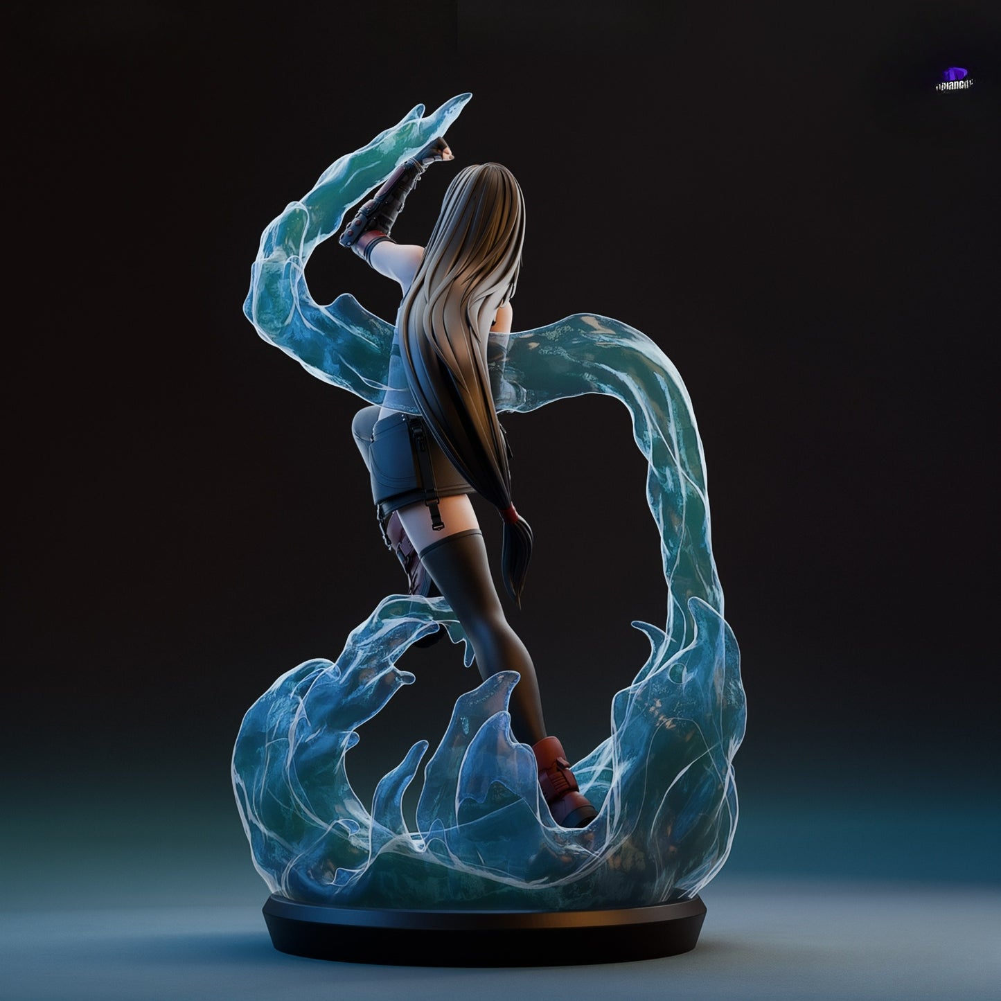 3578 Tifa Lockhart - Final Fantasy - STL 3D Print Files