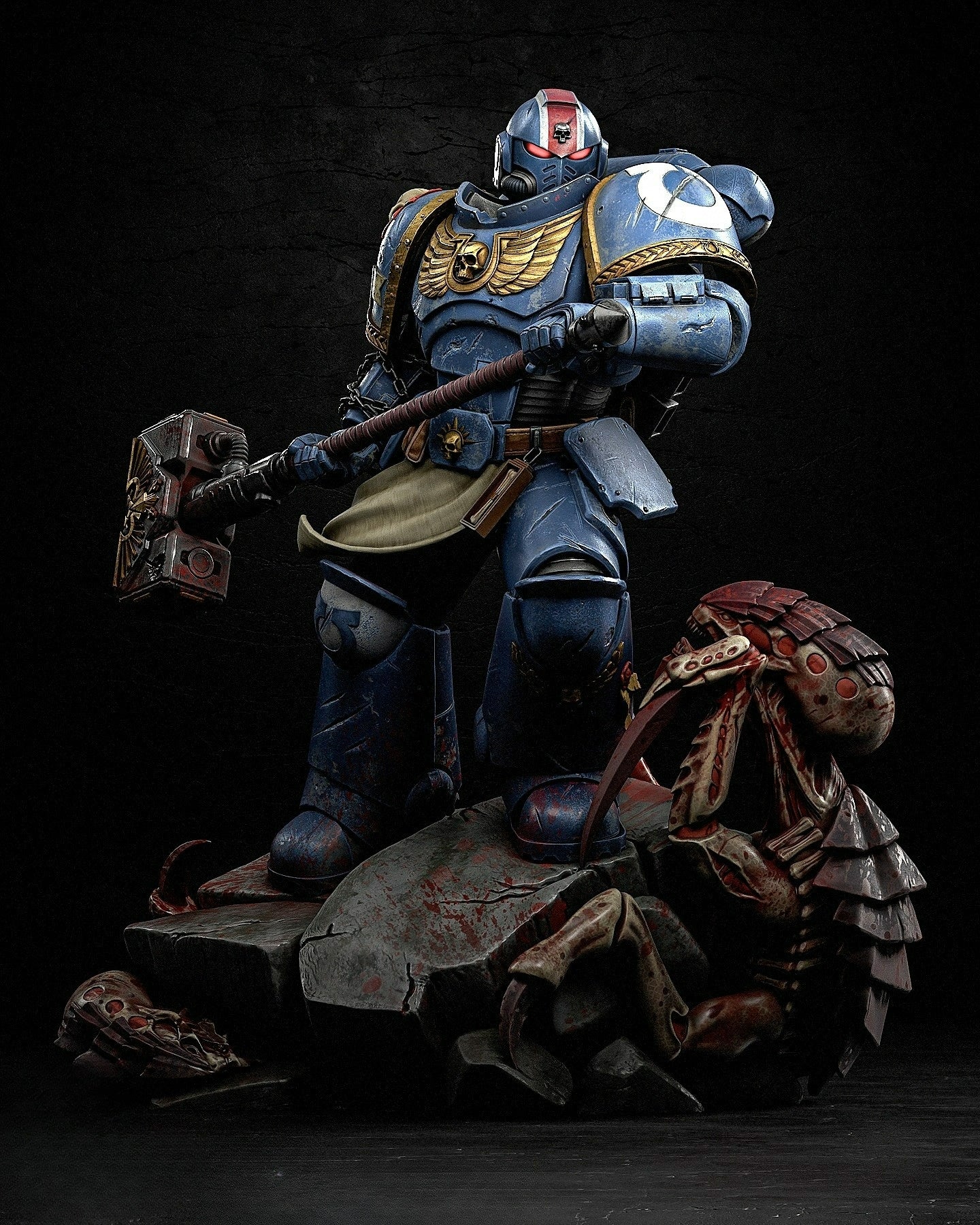 3315 Demetrian Titus - Warhammer 40k - STL 3D Print Files