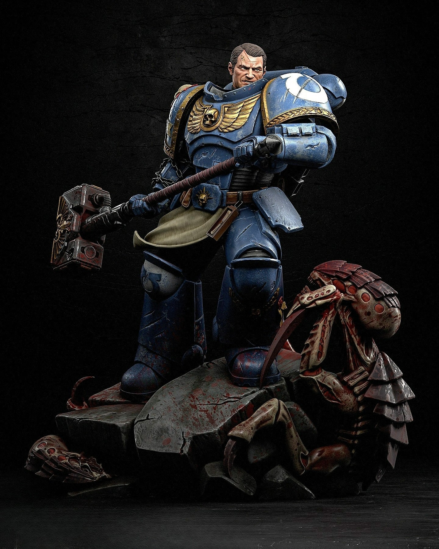 3315 Demetrian Titus - Warhammer 40k - STL 3D Print Files