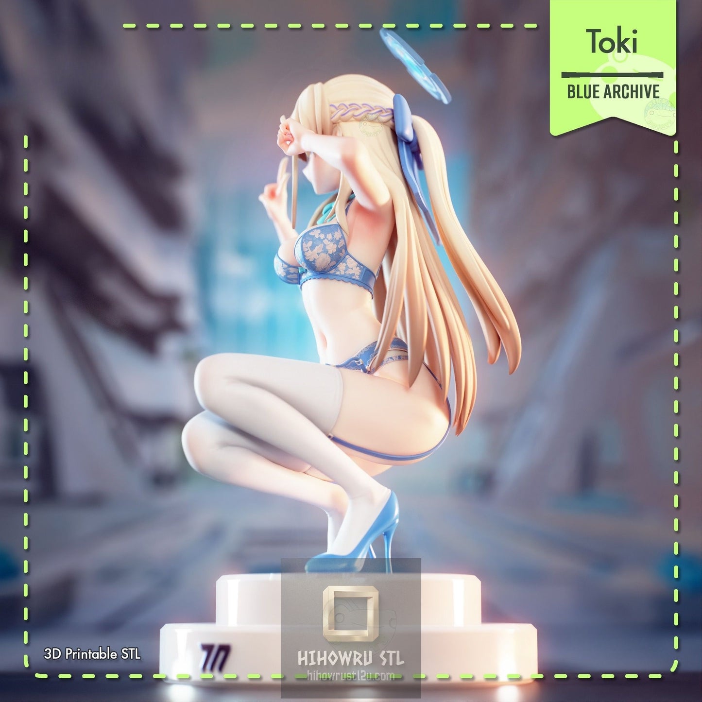 5356 Asuma Toki - Blue Archive - STL 3D Print Files